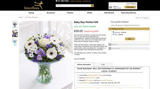 
                            11. Baby Boy Perfect Gift - Interflora