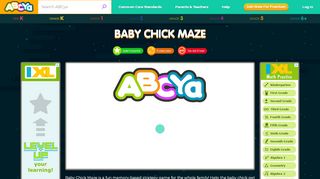 
                            13. Baby Chick Maze | ABCya!
