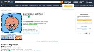 
                            11. Baby Games BabyClick: Amazon.com.br: Amazon Appstore
