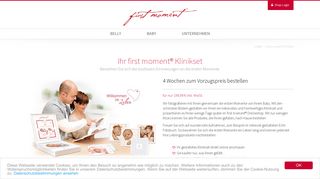 
                            3. BABY Klinikset * Babyfotos by first moment®