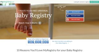 
                            7. Baby Registry - MyRegistry.com
