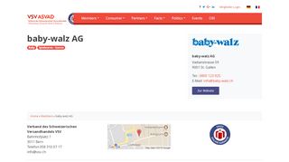 
                            11. baby-walz AG - Verband der Schweizer Online-Händler