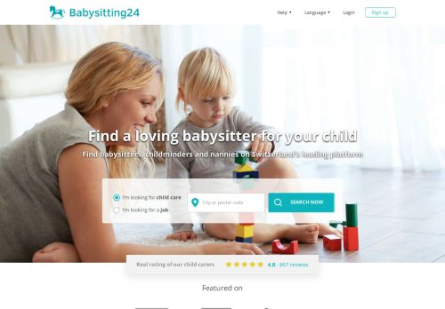 
                            5. Babysitter, Nanny & Childminders - Babysitting24: Affordable Child Care