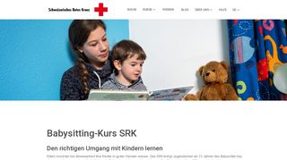 
                            9. Babysitting-Kurs SRK, Babysittertraining | redcross-edu.ch