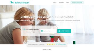 
                            2. Babysitting24: Preiswerte Kinderbetreuung - Babysitter, Nannys ...