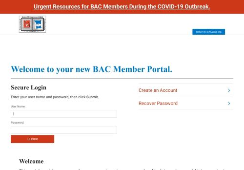 
                            13. BAC Member Portal - The International Union of Bricklayers and ...