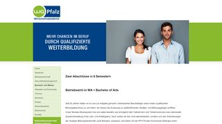 
                            11. Bachelor und Master - Wirtschaftsakademie Pfalz