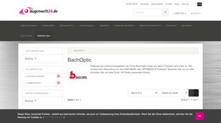 
                            7. BachOptic Kontaktlinsen und Pflegemittel günstig online Augenwelt24 ...