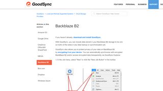 
                            11. Backblaze B2 – GoodSync
