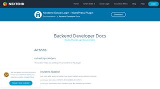 
                            8. Backend Developer Docs – Nextend Social Login – WordPress Plugin