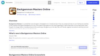 
                            8. Backgammon Masters Online 1.7.23 free download for Mac | MacUpdate