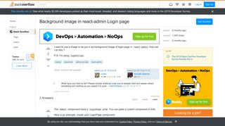 
                            11. Background image in react-admin Login page - Stack Overflow