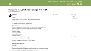 
                            10. Background in LOGIN won't change - UM 18.04 - Ubuntu MATE ...