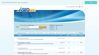 
                            11. Backlink Analyse www.freak-tab.de » SEOkicks Backlinkcheck