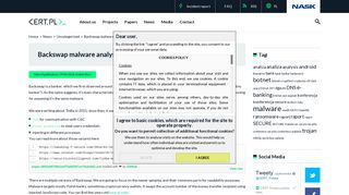 
                            11. Backswap malware analysis - CERT Polska