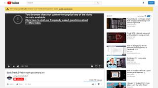 
                            3. BackTrack5-Reset-root-password.avi - YouTube