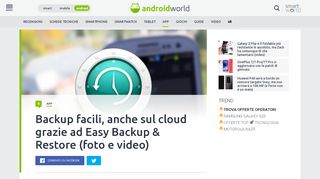 
                            8. Backup facili, anche sul cloud grazie ad Easy Backup & Restore ...