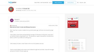 
                            8. Bad service from C-track and Miway Insurance | Ctrack SA on ...