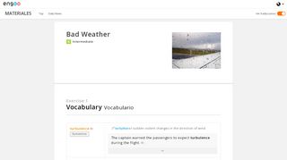 
                            9. Bad Weather | Engoo