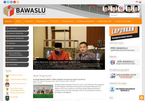 
                            5. Badan Pengawas Pemilihan Umum Republik Indonesia | Bersama ...