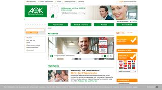 
                            12. Baden-Württemberg | AOK - Service für Unternehmen - AOK-Business