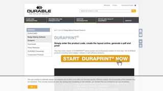 
                            5. Badge Making Software Duraprint - DURABLE