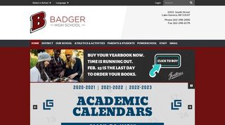 
                            12. Badger High School: Home