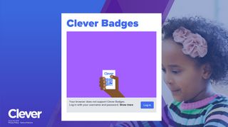 
                            4. Badges - Log in to Clever