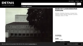 
                            9. Badische Landesbibliothek Karlsruhe - DETAIL inspiration