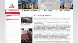
                            12. Badische Landesbibliothek – Stadtlexikon - Stadtlexikon Karlsruhe