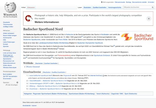 
                            5. Badischer Sportbund Nord – Wikipedia