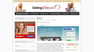 
                            13. Badoo - 133 Reviews | Lees hier alle Ervaringen! - Datingsites.nl