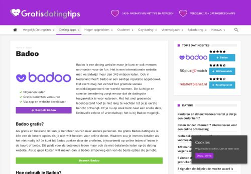 
                            9. Badoo datingsite | Gratis inschrijven via Gratisdatingtips.nl
