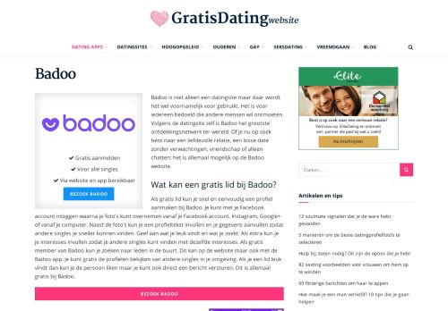 
                            7. Badoo | Gratis dating website