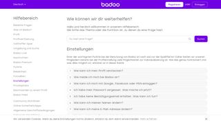 
                            3. Badoo – Hilfe