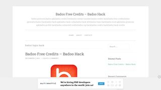 
                            9. badoo login hack | Badoo Free Credits – Badoo Hack