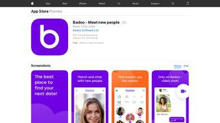 
                            7. Badoo - Meet new people on the App Store - iTunes - Apple