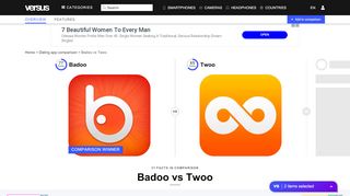 
                            12. ≫ Badoo vs Twoo | Dating app comparison - Versus