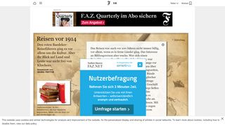 
                            9. Baedeker-Notizen: Reisen vor 1914 - Stil - FAZ