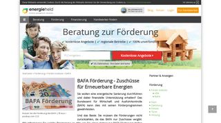 
                            11. BAFA Förderung der Vor-Ort-Beratung - Energieheld GmbH
