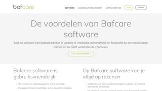 
                            3. Bafcare software – gebruiksvriendelijke medische administratie | Bafcare
