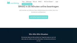 
                            7. BAföG-Antrag online erstellen • Bis zu 735€ monatl. Förderung
