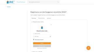 
                            3. Bagaimana cara berlangganan newsletter Blibli.com? – Pusat Bantuan