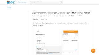 
                            8. Bagaimana cara melakukan pembayaran dengan CIMB Clicks/Go ...