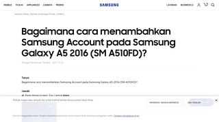 
                            3. Bagaimana cara menambahkan Samsung Account pada Samsung ...