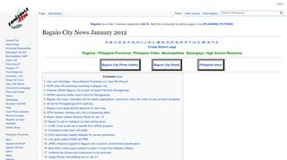 
                            9. Baguio City News January 2012 - Philippines - Zamboanga