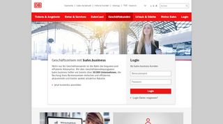 
                            13. bahn.business: Programm für Geschäftskunden der ... - Deutsche Bahn