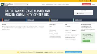 
                            10. Baitul Jannah Zame Masjid and Muslim Community Center Inc ...