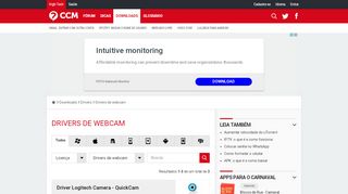 
                            10. Baixaki - Software Drivers de webcam grátis - CCM