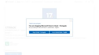 
                            9. Baixar 17TRACK - Microsoft Store pt-BR